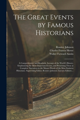 Libro The Great Events By Famous Historians; A Comprehens...