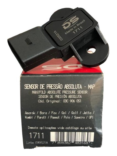 Sensor Map Gol G3 1.0 16v 03 04 05 Leia A Descricao Ds1711