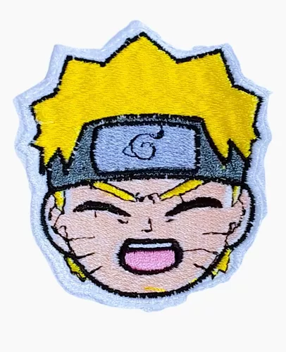 Patch Bordado Termocolante Naruto - Símbolo Uzumaki