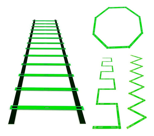 Escalera De Coordinación Multifuncional 16 Pasos + Tula