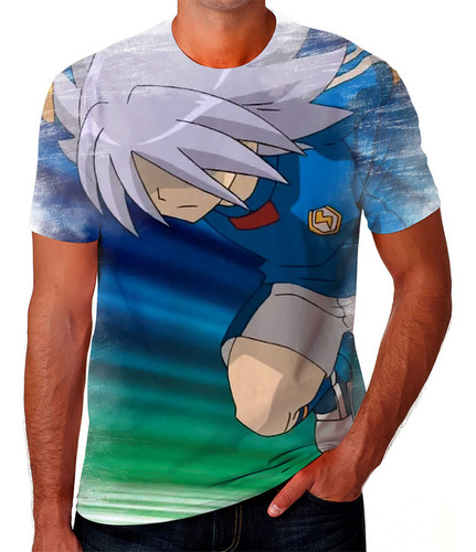 Camiseta Camisa  Inazuma Super Onze Desenho Menino Kids 04