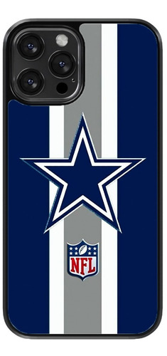 Funda Para Celular Nfl Dallas Cowboys Estrella Fondo Azul