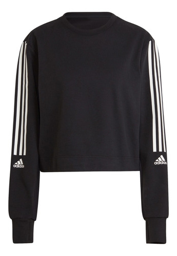 Buzo adidas W Tc Swt C: Black T: L De Mujer - Hd1730