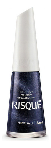 Esmaltes Risqué Tonos Oscuros 8ml Color 590 Azul