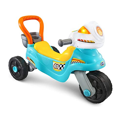 Vtech 3-in-1 Paso Y Moto Rodante (envasado Libre De 9bm2e