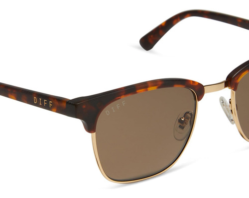 Diff Biarritz Gafas De Sol Cuadradas Retro Para Hombres Y +