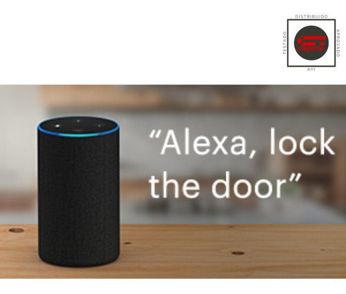 Fechadura Eletrônica Sobrepor Wifi Alexa Com App Ttlock