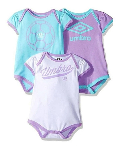 Set 3pzas Pañaleros Marca Umbro T6/9 Y 12meses