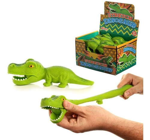 Squishy Dinosaurio Antiestres Caja X12 Verde Ltf Shop 