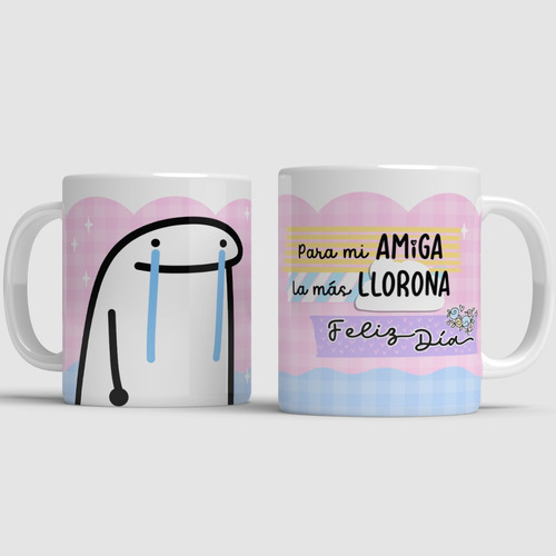 Taza Cerámica Día Del Amigo Flork Regalos