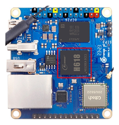 Orange Pi Zero 3 Gigabit Eth 1gb Ram Ddr4 H618 Hdmi Wifi Ac 