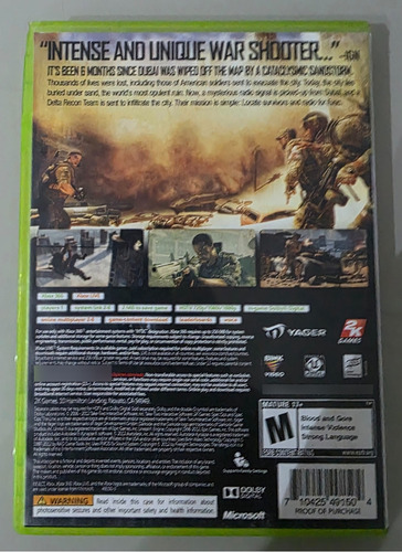 The Line - Spec Ops Ntsc Físico Xbox 360 (Usado)