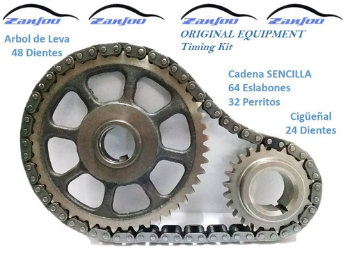 Kit Cadena Tiempo Jeep Grand Cherokee 242 4.0 2000 2001 2002