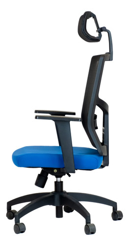 Silla De Oficina Ergonómica Ajustable Con Reposabrazos De
