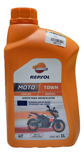 Aceite Repsol 20w-50 Town