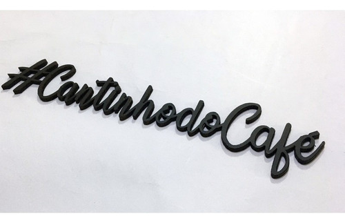 Placa Decorativa-aplique Cantinhodo Do Café