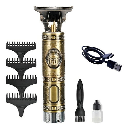 Máquina de acabado de barba con detalles inalámbricos y recargable
