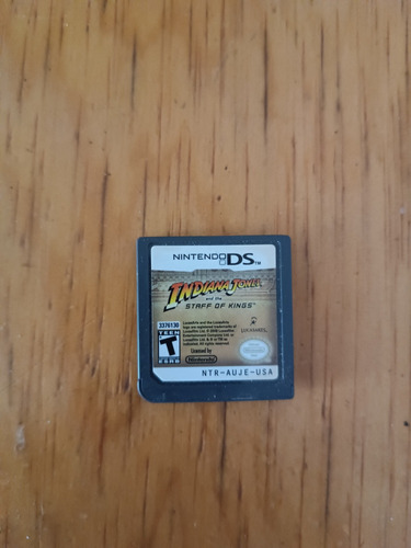 Juego Indiana Jones And The Staff Of Kings Para Nintendo Ds