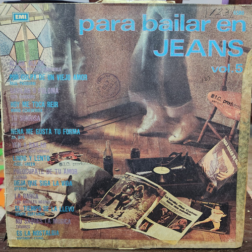Vinilo Para Bailar En Jeans Vol 5 Manzano Iodi Otros Cp3