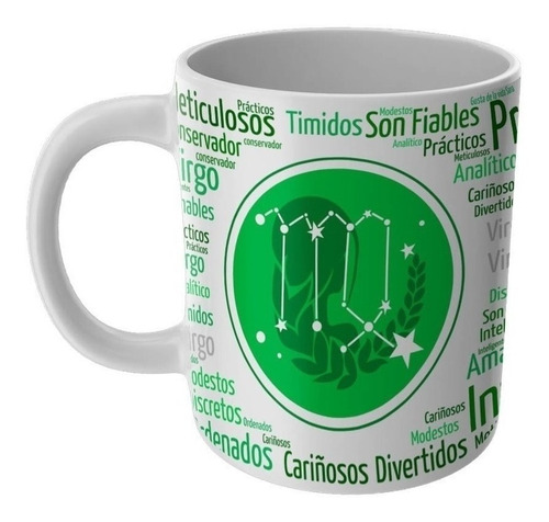 Taza Virgo Zodiaco Productos Signos Zodiacales