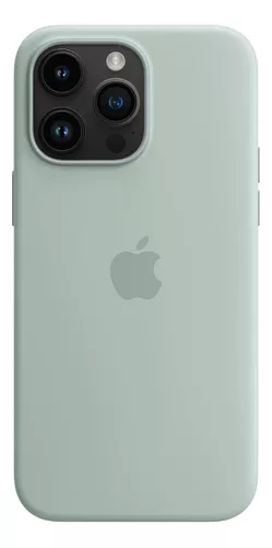 Funda de silicona con MagSafe para el iPhone 14 Pro - Azul