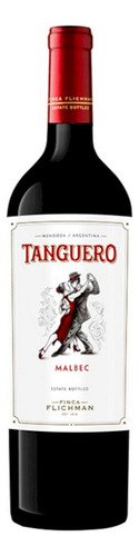 Pack De 2 Vino Tinto Finca Flichman Tanguero Malbec 750 Ml