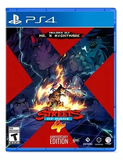 Jogo Streets Of Rage 4 Anniversary Edition Ps4 Fisica