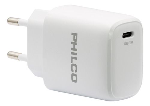 Cargador Carga Rápida Qc624 Cable Tipo-c Y Lightning, Philco