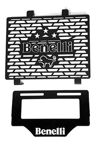 Protector Radiador Benelli Tnt 300 Porta Placas Benelli 