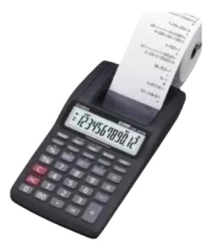 Calculadora Impresora Casio 12 Digitos Pantalla Grande Hr 8 