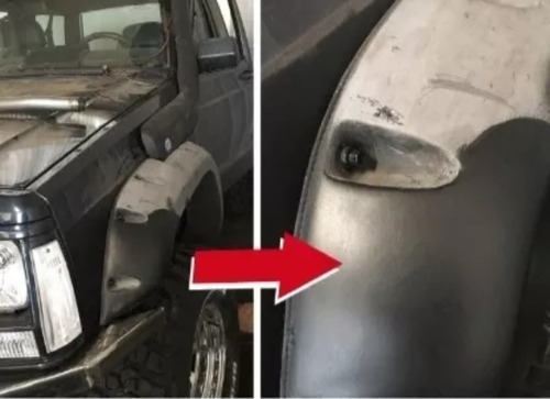 Pintura Reparadora Plasticos De Autos / Camionetas Gastados