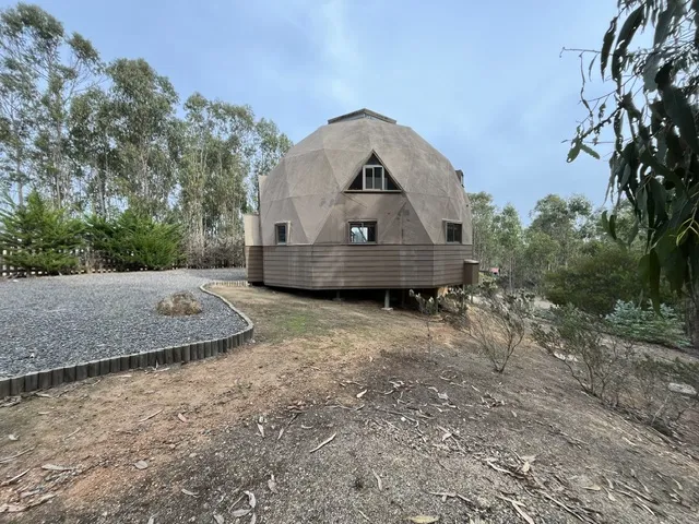 Imagen 3 de 25 de Acogedora Casa Tipo Domo, En Parcelación Ecológica Tunquén