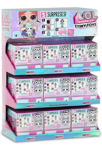 L.o.l. Surprise! Tiny Toys Serie Completa 1-18 Glamper Lol