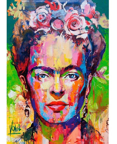 Frida Kahlo Arte Por Voka Rompecabezas 1000 Piezas Heye