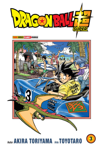 Dragon Ball Super Vol. 3, de Toriyama, Akira. Editora Panini Brasil LTDA, capa mole em português, 2022