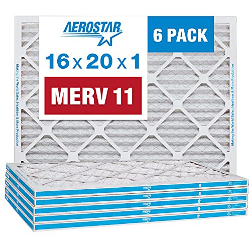 Filtro De Aire Plisado Aerostar 16x20x1 Merv 11, Aire De Hor
