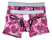 Comprar Duo Parejas 14 Febrero Conjunto Boxer Y Tanga Corazones