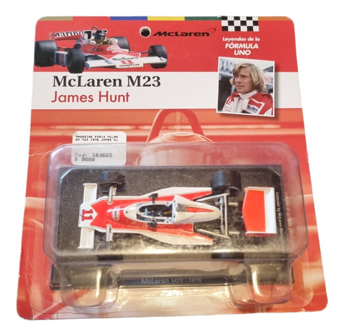 Mc Laren  M23 James Hunt 1:43 Leyendas De La Fórmula F1