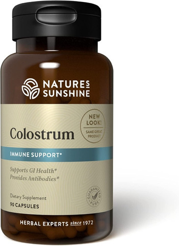 Nature's Sunshine | Colostrum | 350mg | 90 Capsules Sabor Neutro