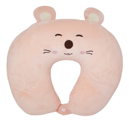 Cojín Cuello Almohada Viaje Ultra Suave Kawaii Portable