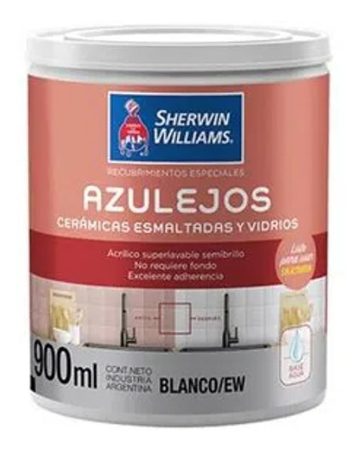 Esmalte Para Azulejos Novacor X 0,90 Lts Sherwin Williams