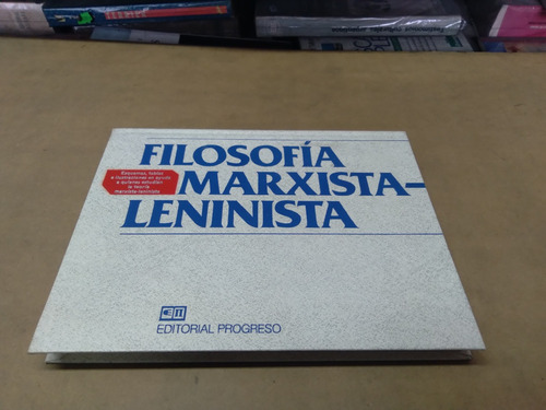 Filosofía Marxista-leninista - T Vlasova - E. Ivanov - V. Be