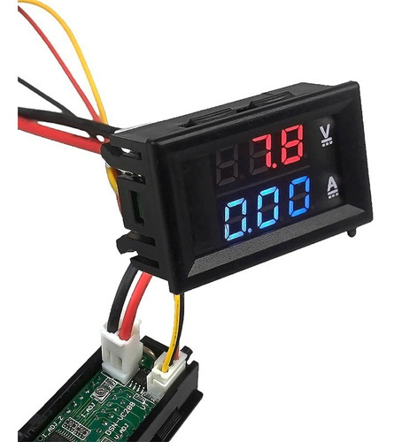 10 Piezas Voltimetro Y Amperimetro 100v 10a Display Digital