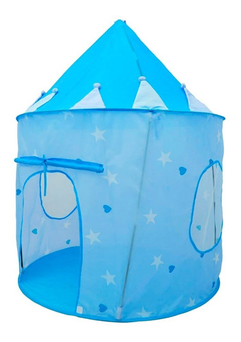 Carpa Infantil Castillo Plegable De Tela + Bolso 