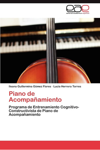 Libro: Piano De Acompañamiento: Programa De Entrenamiento Co