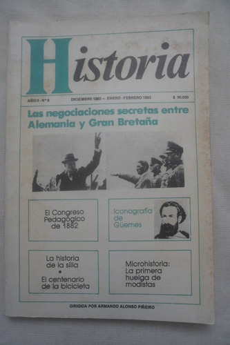 Revista Historia Nro 8. Dirigida Por Armando Piñeiro. 