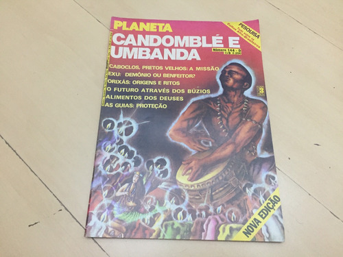 Revista Planeta 144 Candomblé Umbanda Orixá Caboclo H813