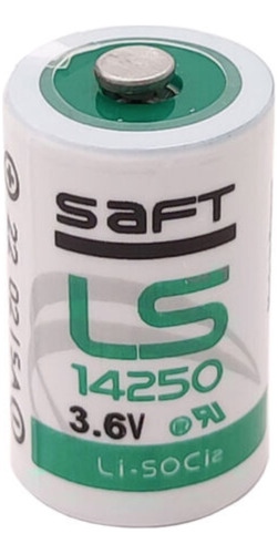 1 Pieza  Bateria Saft Ls14250 C 1/2 Aa 3.6v Lithium 1200mah 