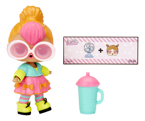 Bola De Papel Lol Surprise 707 Neon Qt Doll 7 Surprises