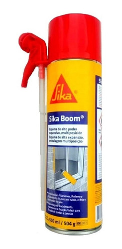 Espuma De Poliuretano Sikaboom S 500ml Para Aislacion